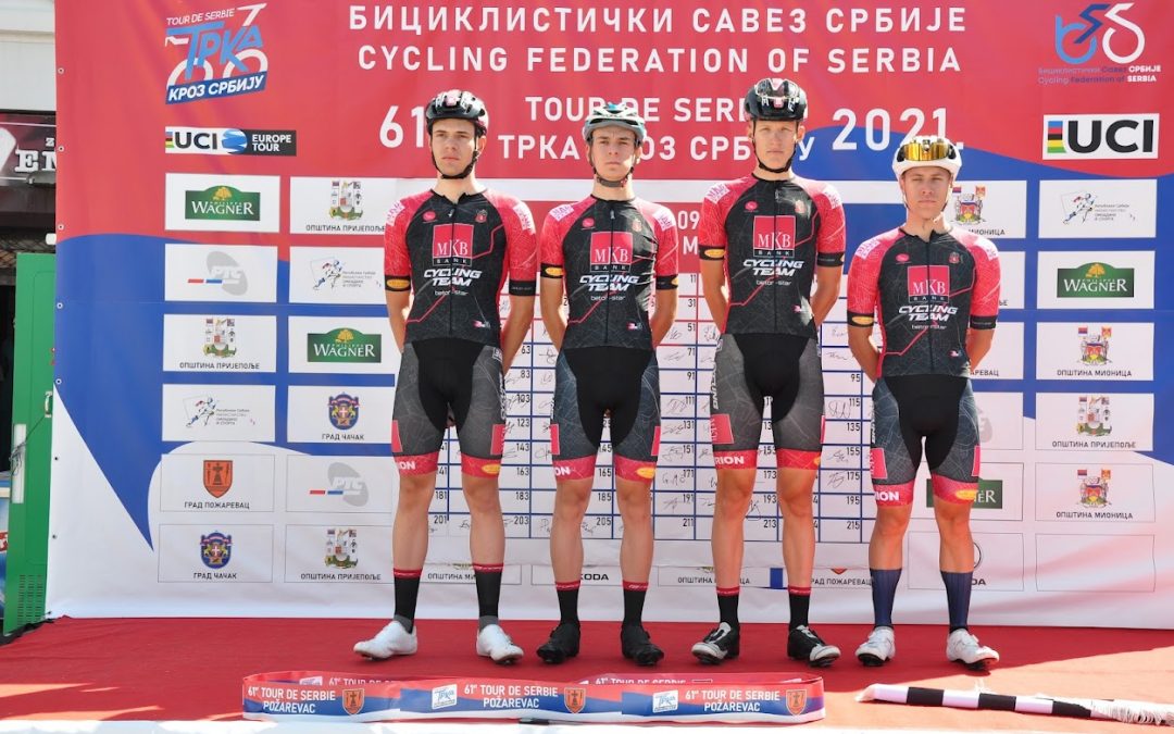 Nemzetközi versenyen nyert aranyat és ezüstöt az MKB Cycling Team